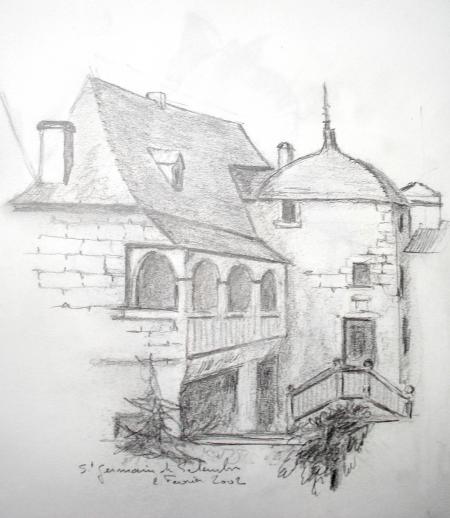 le chateau de st Germain du Salembre 